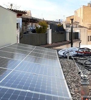 instalar placas solares en el tejado